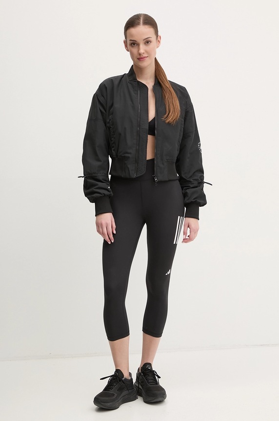 adidas by Stella McCartney jacheta de antrenament JF6030 negru SS26