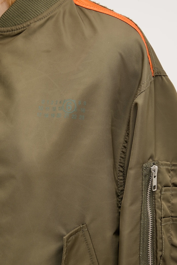 Куртка-бомбер MM6 Maison Margiela S52AM0315.M35257