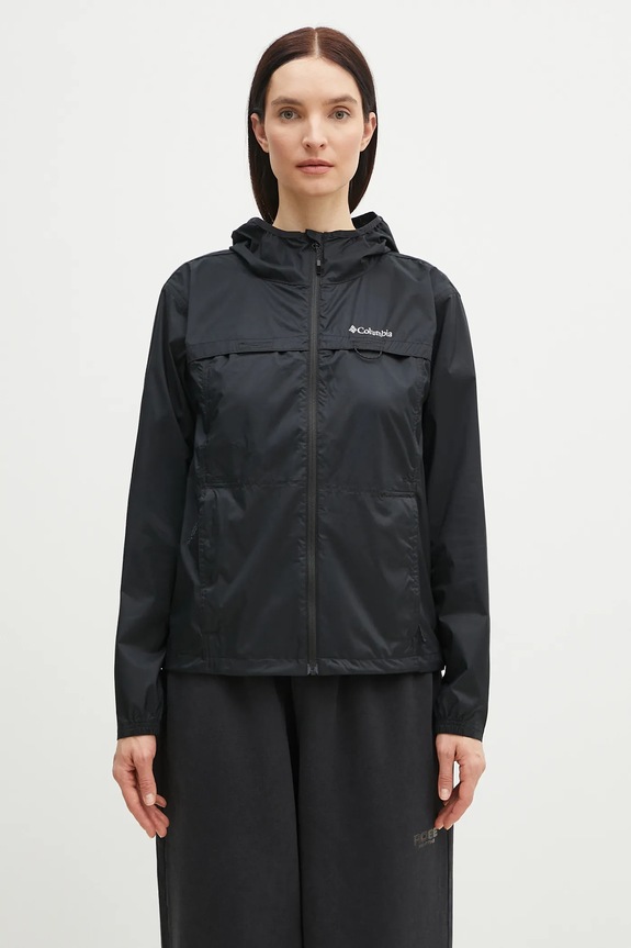 Columbia Crested Canyon Windbreaker спортно яке дамско без изолация черен 2116481