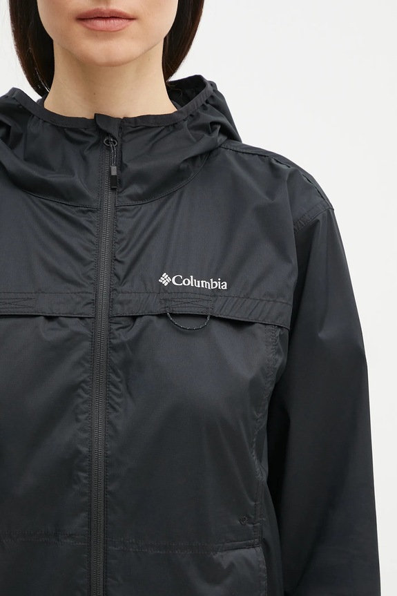 Columbia Crested Canyon Windbreaker спортно яке дамско черен 2116481