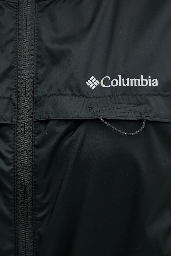Columbia sportovní bunda dámská Crested Canyon Windbreaker 2116481 černá
