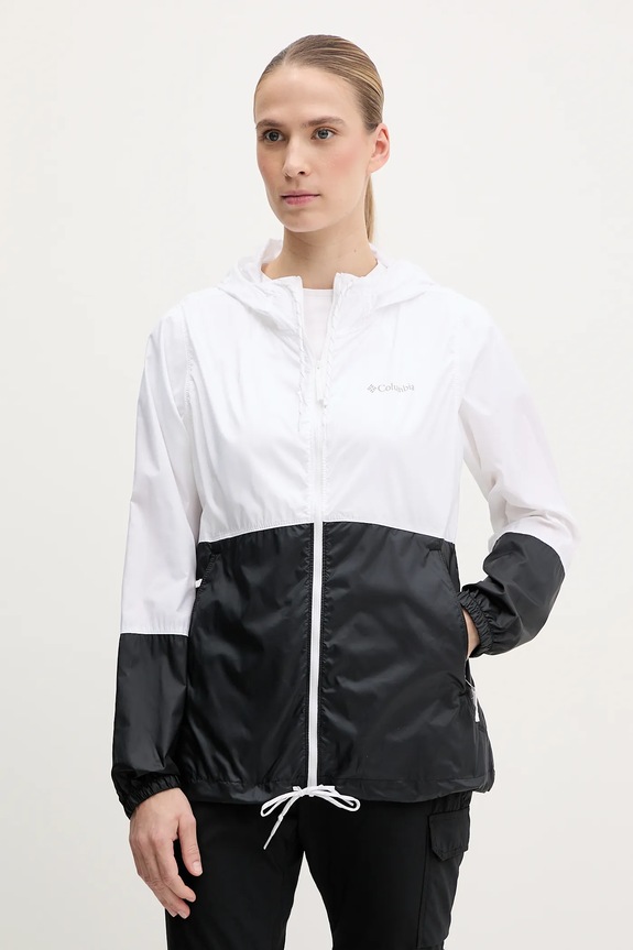Columbia спортно яке дамско Flash Forward II Windbreaker без изолация бял 2116531