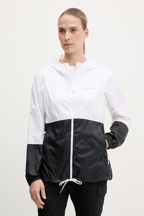 Columbia спортно яке дамско Flash Forward II Windbreaker без изолация бял 2116531