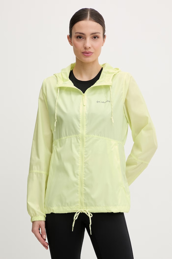 Columbia спортно яке дамско Flash Forward II Windbreaker жълт 2116531