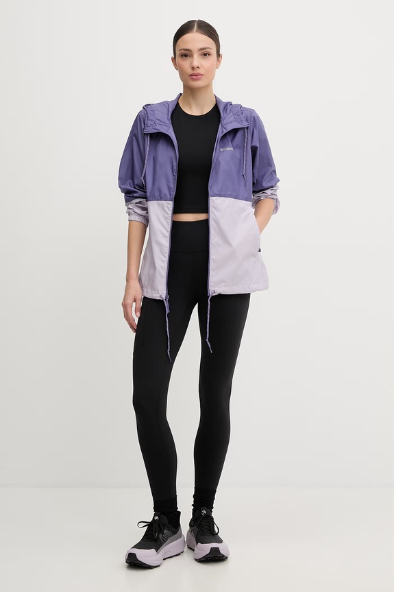 Columbia športová bunda dámska Flash Forward II Windbreaker 2116531 fialová SS26