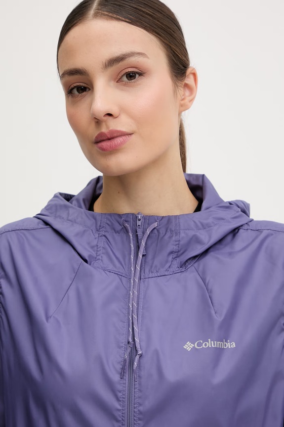Columbia športová bunda dámska Flash Forward II Windbreaker fialová 2116531