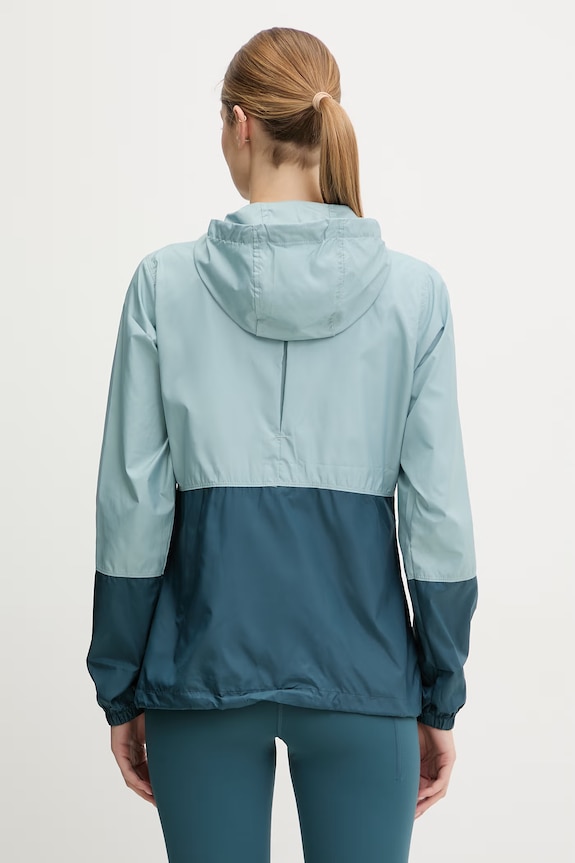 Odzież Columbia kurtka sportowa damska Flash Forward II Windbreaker 2116531 turkusowy