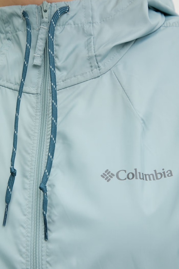 Columbia kurtka sportowa damska Flash Forward II Windbreaker 2116531 turkusowy