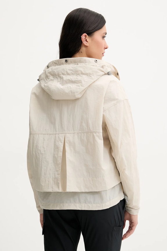 Odzież Columbia kurtka przejściowa damska Paracutie II Windbreaker 2116561 beżowy