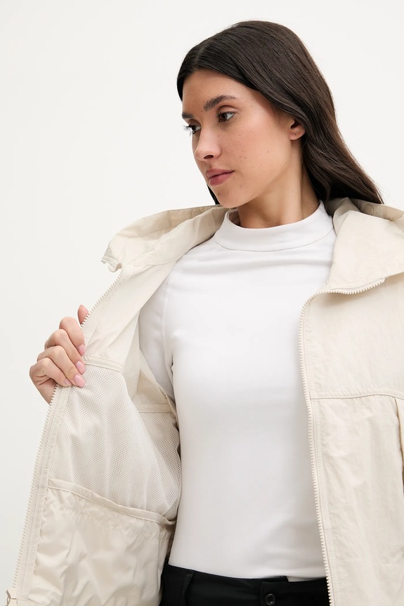 Columbia kurtka przejściowa damska Paracutie II Windbreaker 2116561 beżowy