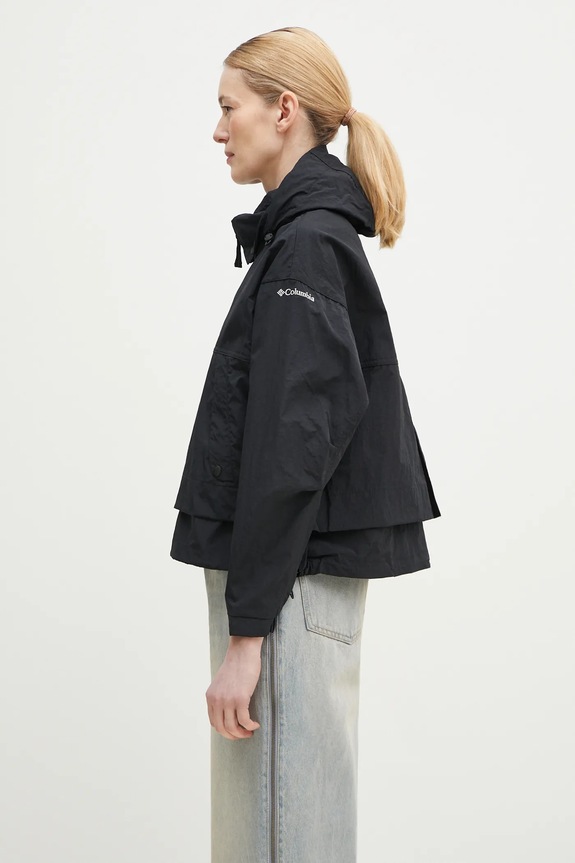 Columbia Paracutie II Windbreaker преходно яке дамско 2116561 черен SS26