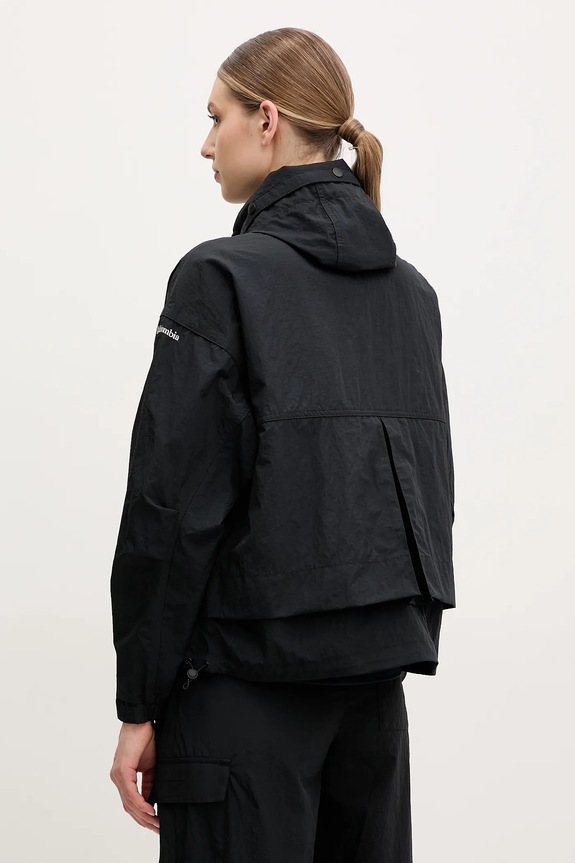 Ruházat Columbia átmeneti kabát női Paracutie II Windbreaker 2116561 fekete