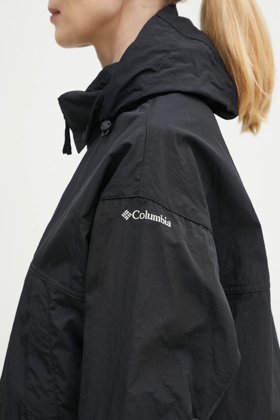 Columbia Paracutie II Windbreaker преходно яке дамско черен 2116561