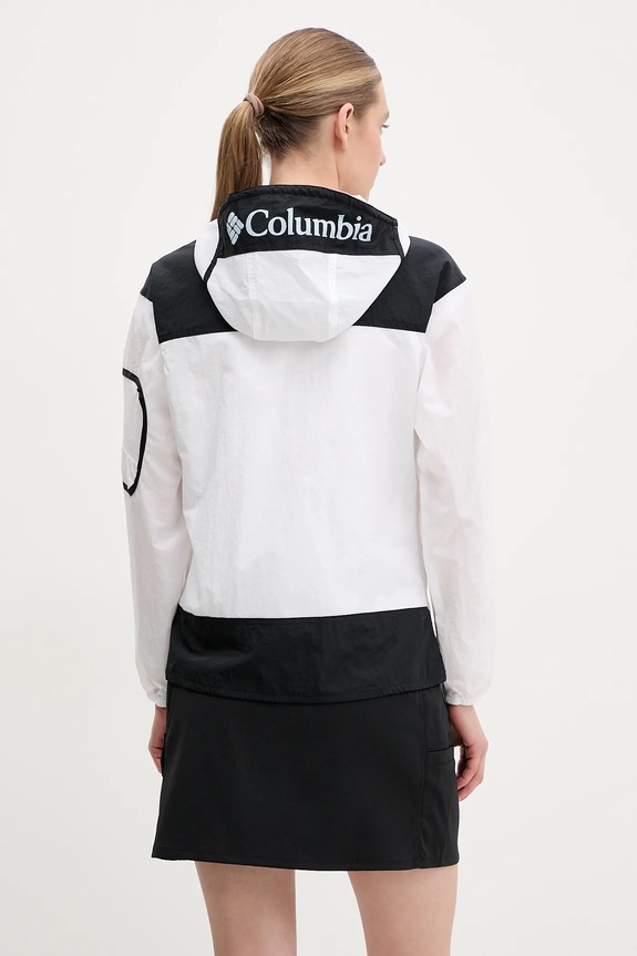 Oblečení Větrovka Columbia Challenger II 2116592 bílá