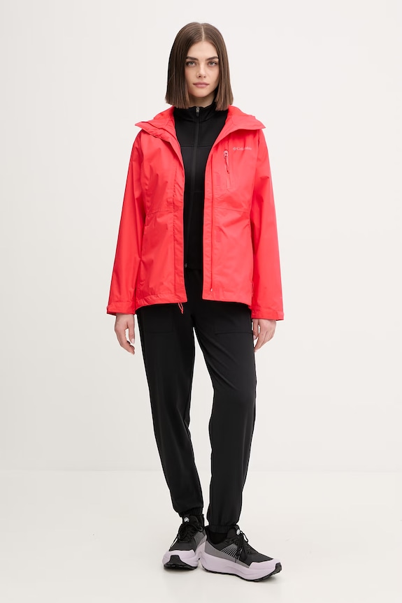 Columbia outdoor jacket Pouring Adventure 2117191 red SS26