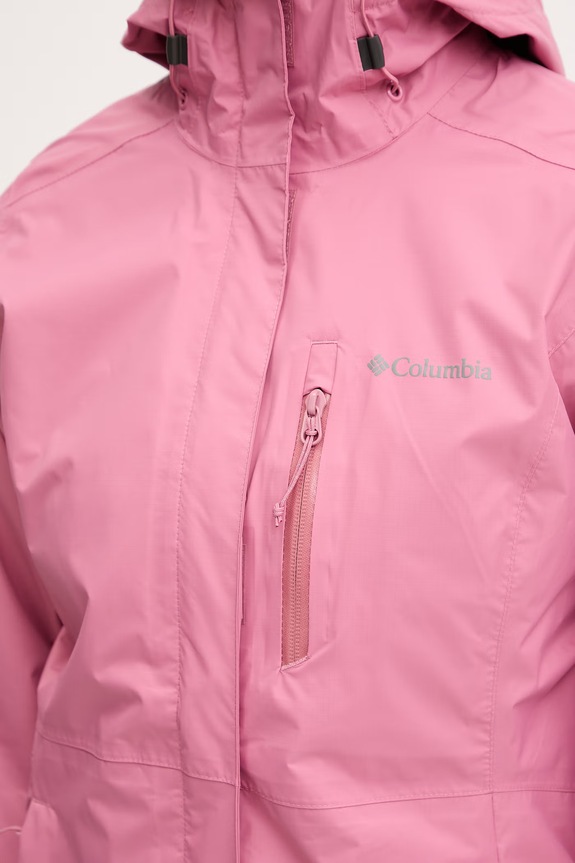Columbia outdoor jacket Pouring Adventure 2117191 pink