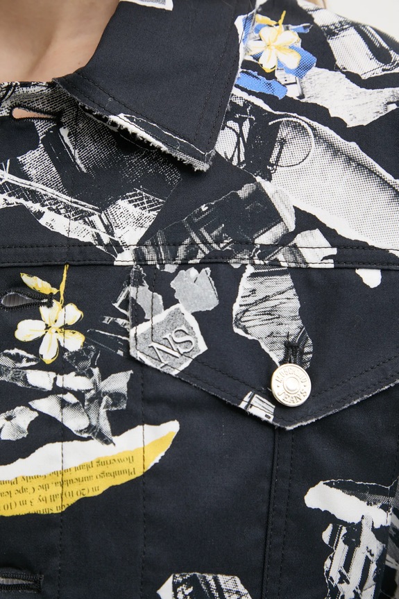 Košulja-jakna Moschino Jeans 0611.3241 crna