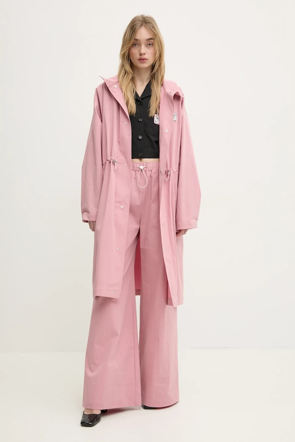 Moschino Jeans parka 0609.3224 rózsaszín SS25