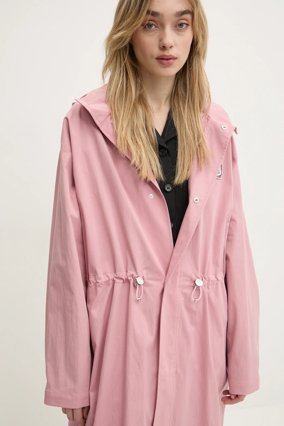 Moschino Jeans parka rózsaszín 0609.3224