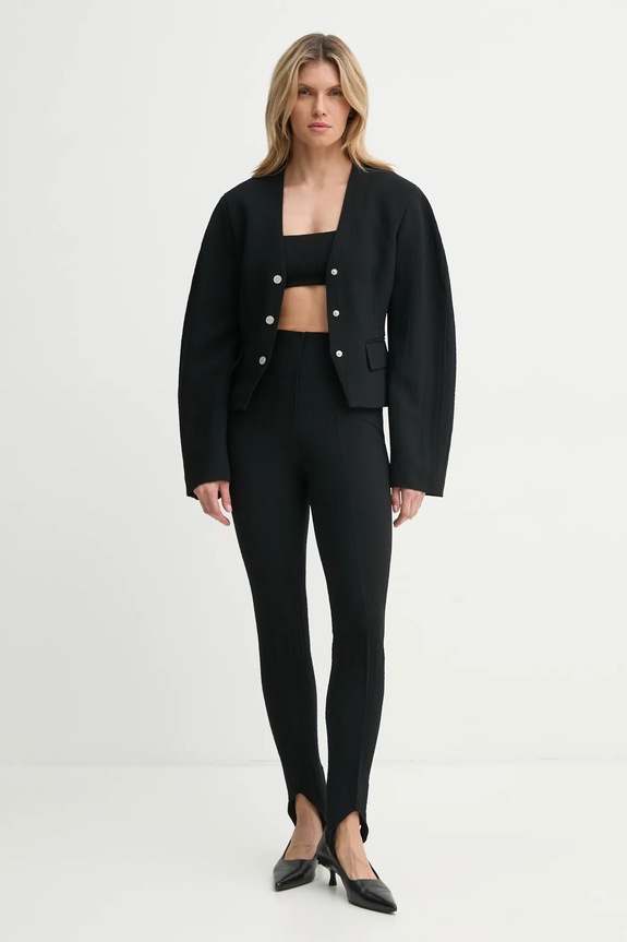 Sako Nanushka KIYO NW25RSOW19999 čierna SS25