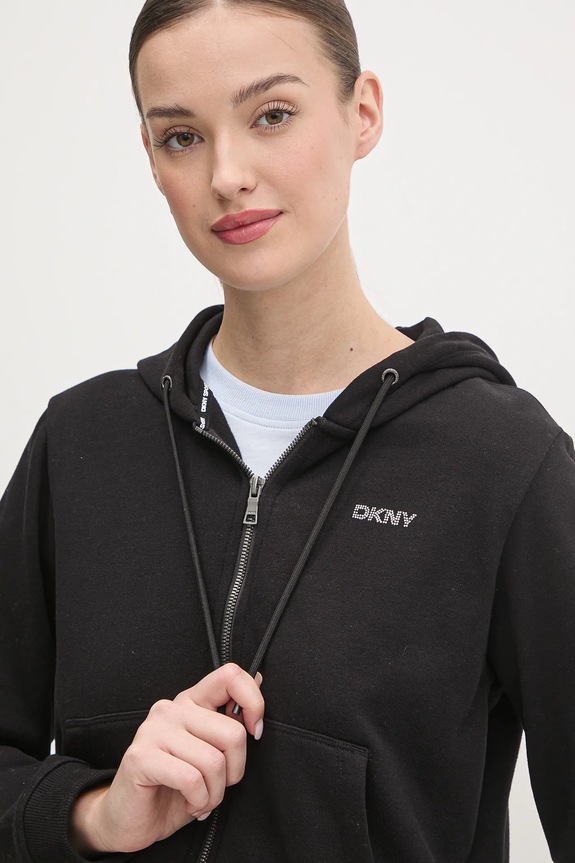 Mikina Dkny čierna DP5J9508
