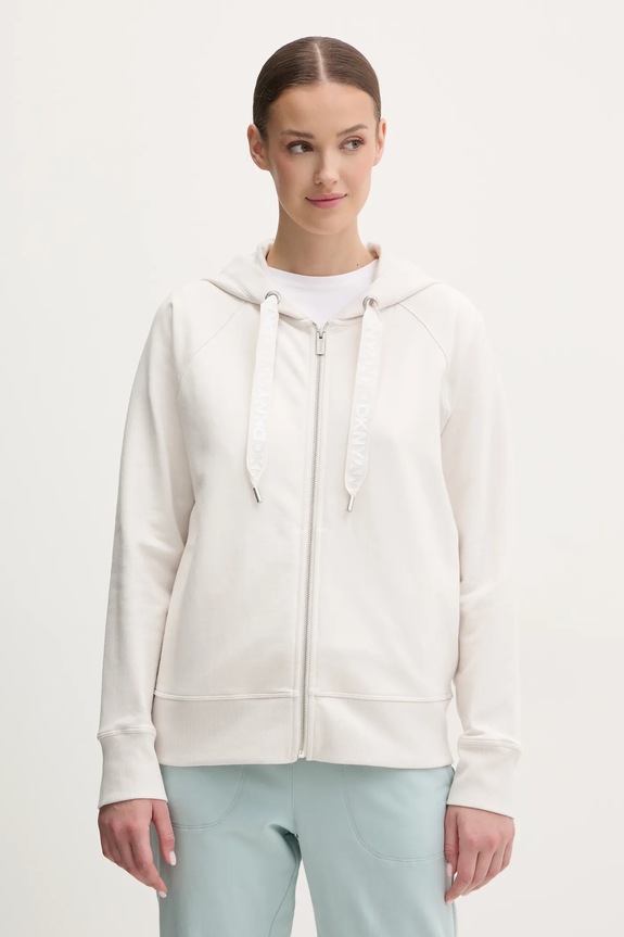 Mikina Dkny s elastanom béžová DP5J9510