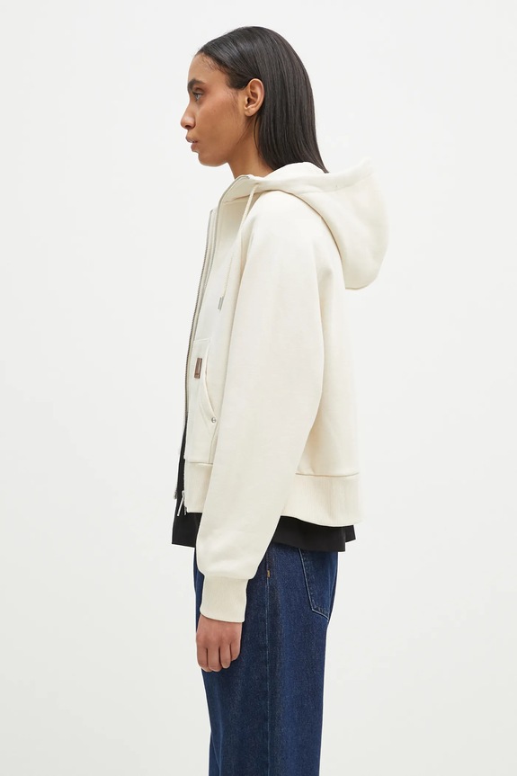 Carhartt WIP sweatshirt Hooded Eldon Jacket I034374.05XX beige SS25