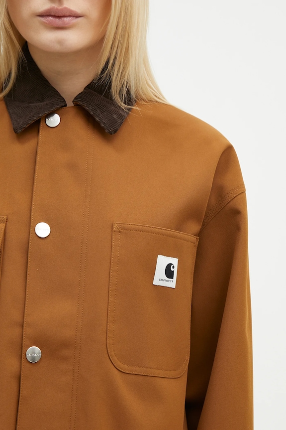 Carhartt WIP shirt jacket Clapton Jacket brown I034425.00SXX