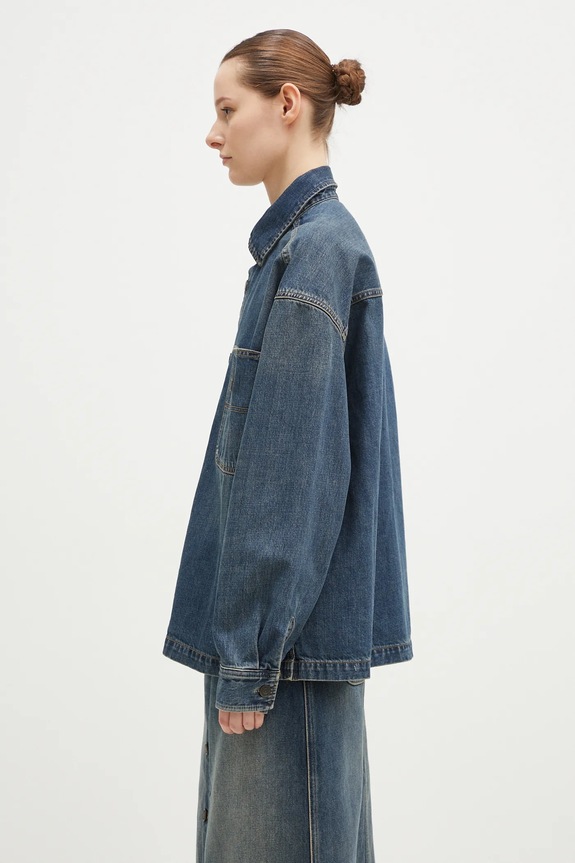 Carhartt WIP denim jacket Lovilia Shirt Jac I034461.014Q blue SS25
