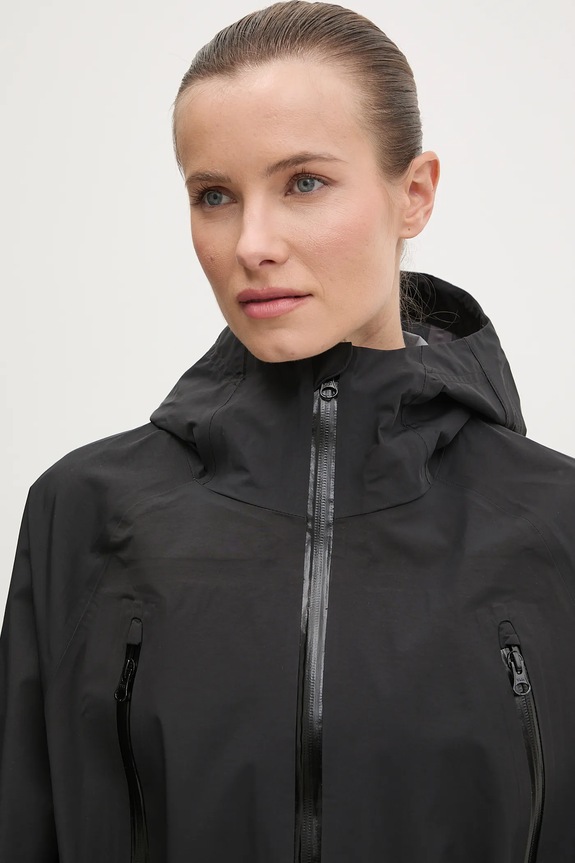 adidas by Stella McCartney giacca impermeabile TrueNature nero JF6032