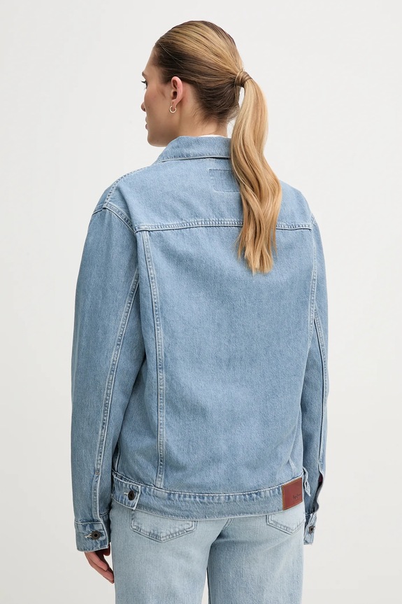 Oblečenie Rifľová bunda Pepe Jeans BOYFRIEND JACKET PL402390IA4 modrá