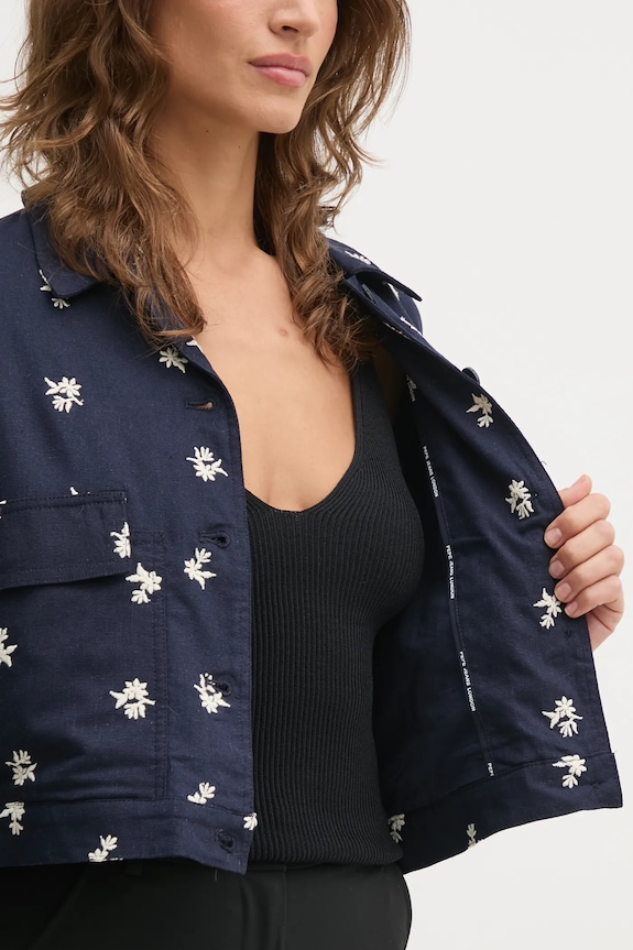 Jakna s dodatkom lana Pepe Jeans GEORGINA PL402529