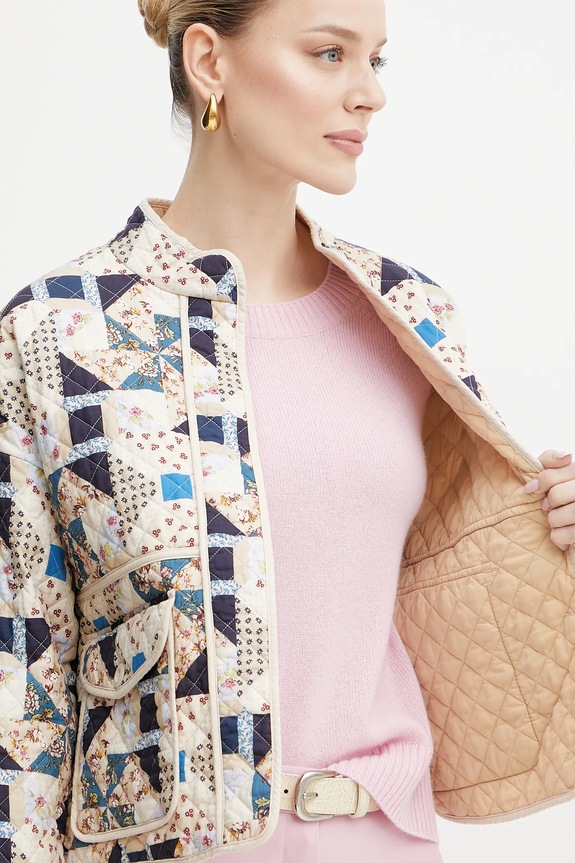 Βαμβακερό μπουφάν Weekend Max Mara 2515081081600 πολύχρωμο