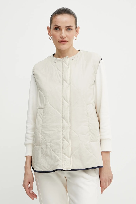Weekend Max Mara vestă cu două fețe 2515291011600 bleumarin SS25