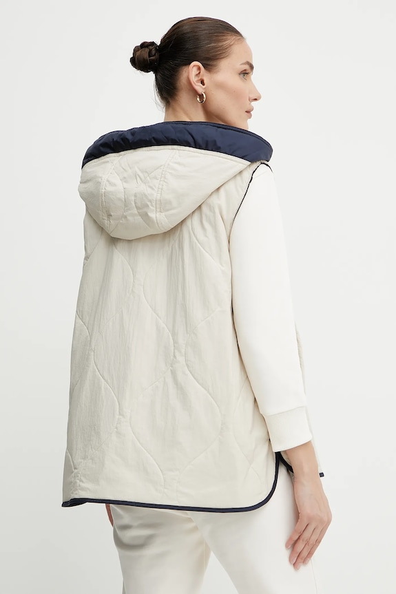 Weekend Max Mara vestă cu două fețe 2515291011600 bleumarin