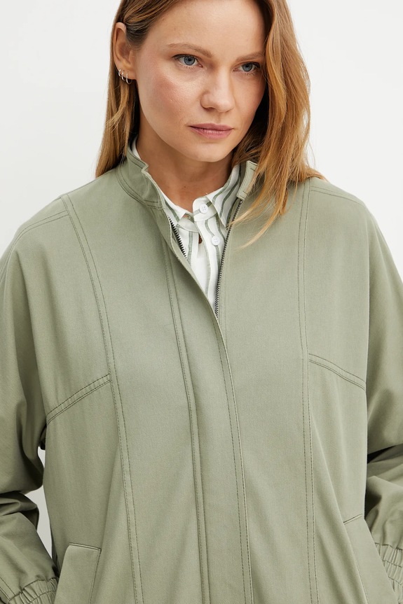 Max Mara Leisure rövid kabát zöld 2516911018600