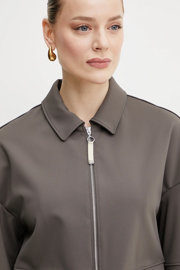 Max Mara Leisure rövid kabát barna 2516911037600
