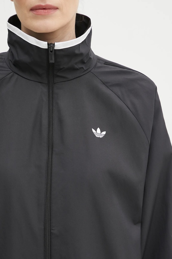 adidas Adilenium Season 3 Zip Track Top Black JX9204 black