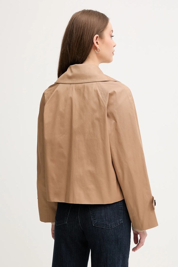 Ρούχα Μπουφάν United Colors of Benetton 2RGCDW034 καφέ