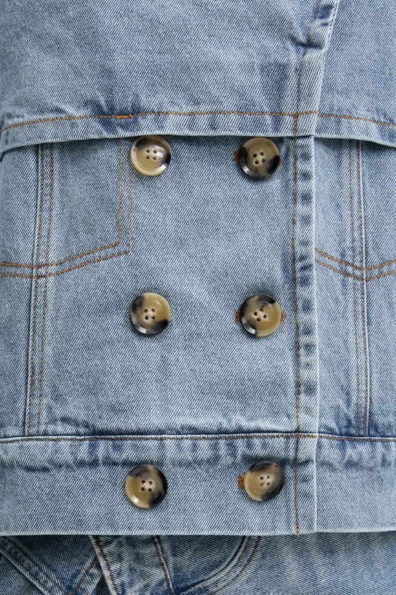 Desigual trencz jeansowy ONTARIO 25SWED57