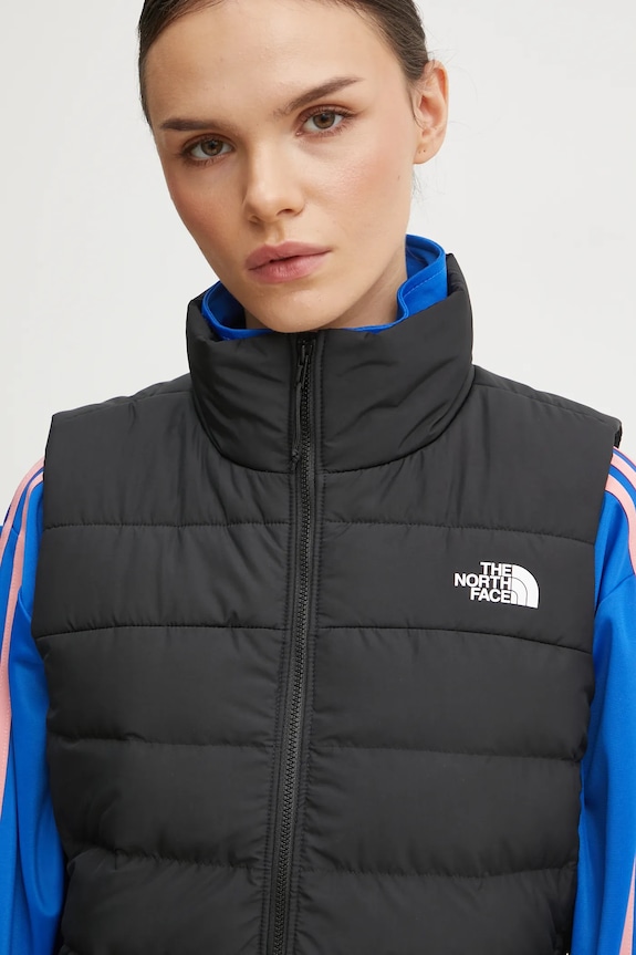 Αμάνικο μπουφάν The North Face Aconcagua 3 μαύρο NF0A84JP4H01