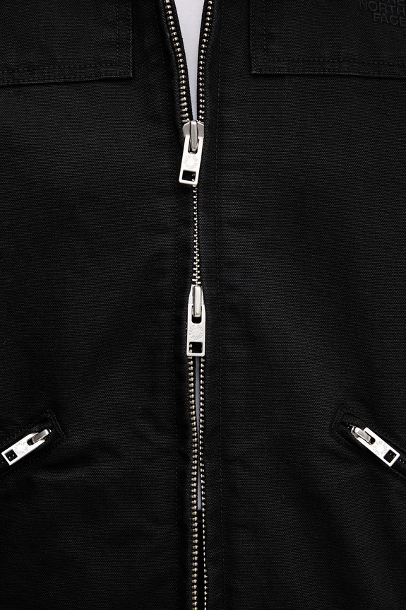 Bavlnená bunda The North Face Cedar Canvas Work NF0A8B99JK31 čierna