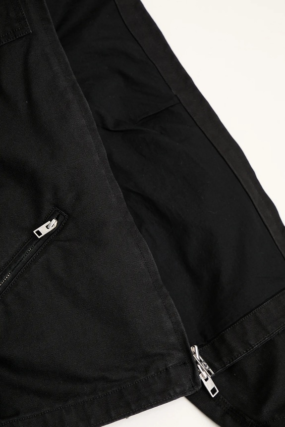 The North Face giacca in cotone Cedar Canvas Work NF0A8B99JK31 nero