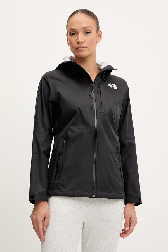 The North Face kurtka przeciwdeszczowa Alta Vista nieocieplane czarny NF0A8BK9JK31