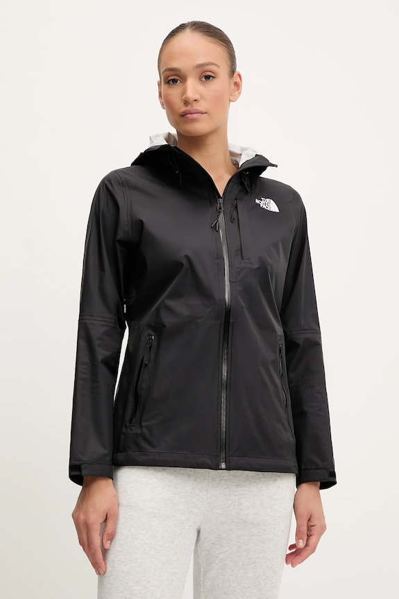 The North Face kurtka przeciwdeszczowa Alta Vista nieocieplane czarny NF0A8BK9JK31