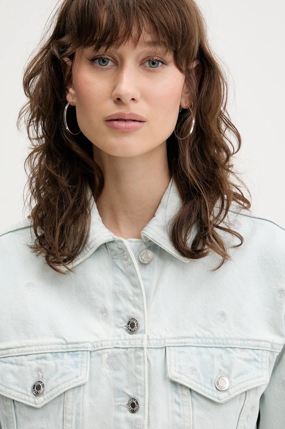 HUGO kurtka jeansowa niebieski 50538913