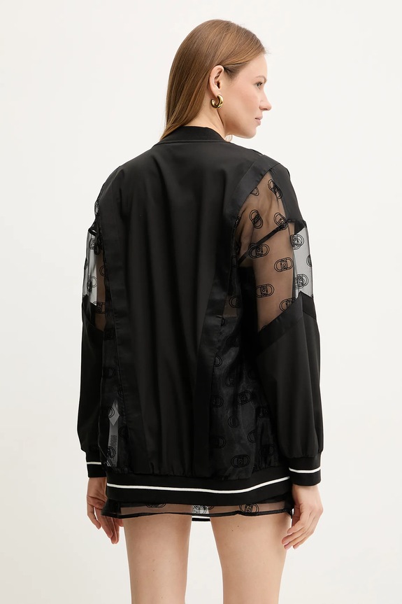 Odzież Liu Jo kurtka bomber TA5200.TS922 czarny