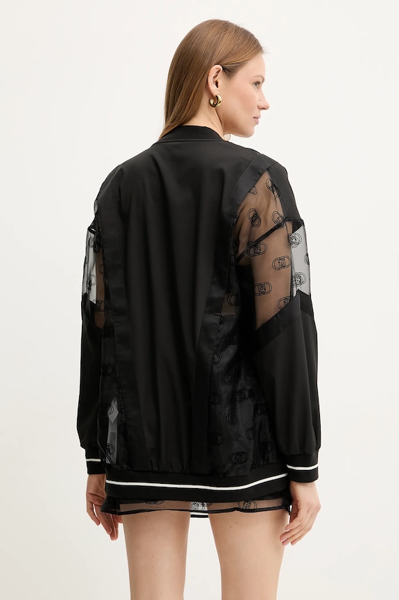 Odzież Liu Jo kurtka bomber TA5200.TS922 czarny