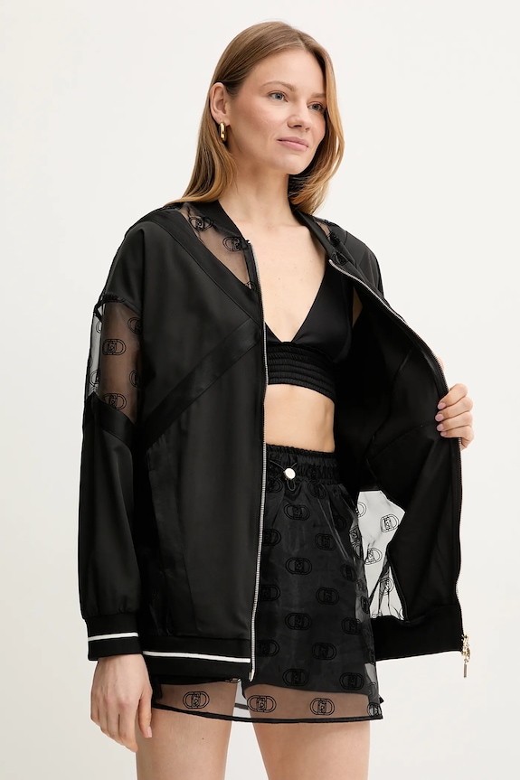 Liu Jo kurtka bomber czarny TA5200.TS922