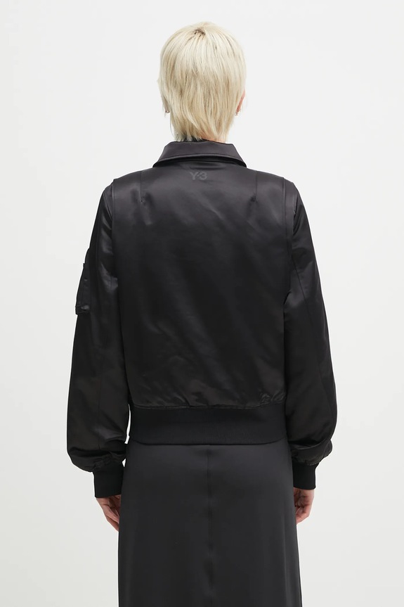 Ρούχα Μπουφάν Y-3 Bomber Jacket JD1757 μαύρο